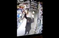 Muslim Migrant Smashes Bottles of Alcohol in a Local German Supermarket